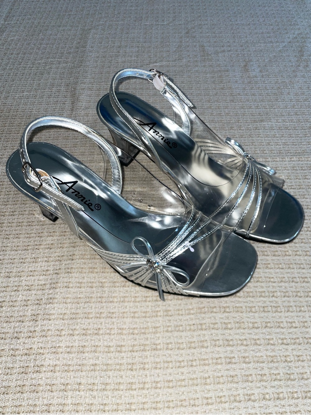 Vintage Annie Cinderella Slingback Heels